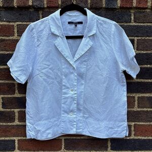 Quince Linen Short Sleeve Shirt